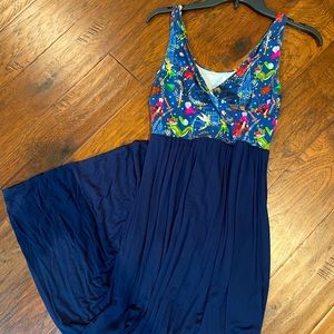 Disney Peter Pan themed Women’s maxi dress